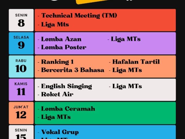 Jadwal Madrasah Fest